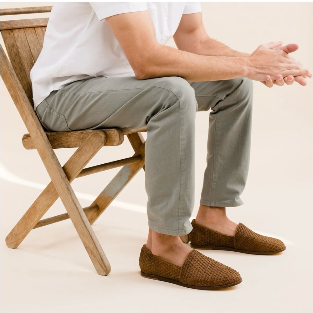 New Nisolo Alejandro woven Slip On tobacco brown - Picture 11 of 11